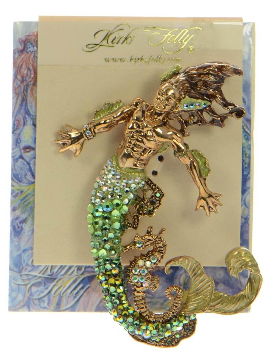 Kirks Folly Rip Tide Merman Pin/Enhancer - Picture 2 of 7